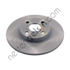 BLUEPRINT ADT343123 ARKA FREN DISK AYNASI TOYOTA COROLLA 1.3 1.4 1.6 1.8 97-00 (265,9X4)  TOYOTA BİNEK FREN DİSKİ