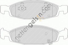 FERODO FDB1523 ON FREN BALATASI GRAND CHEROKEE 3,1TD&sol;4,0I&sol;4,7I V8 04&sol;99-->2,7CRD 10&sol;01-->  JEEP BİNEK FREN BALATASI