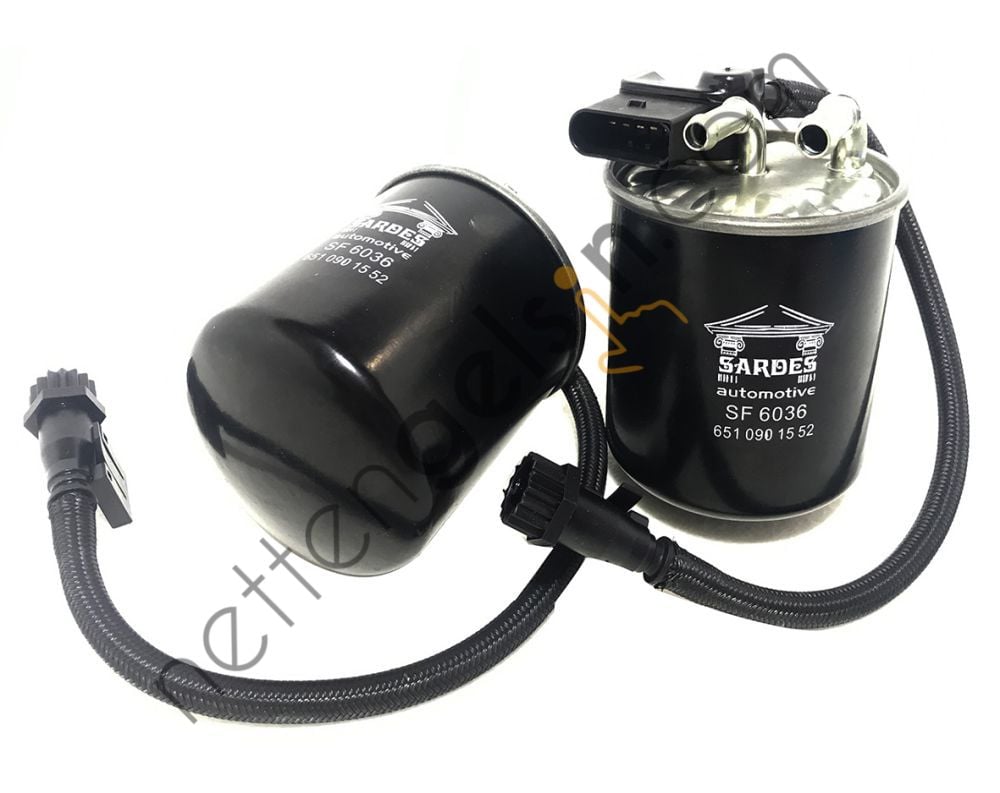 SARDES SF6036 YAKIT FILTRESI X204 09>15 W204 08>14 S204 08>14 W212 09>15 C207 10>16 W166 11>15 VITO W639 10> W447 14> W639 10> SPRINTER 09>  MERCEDES BİNEK YAKIT FİLTRESİ
