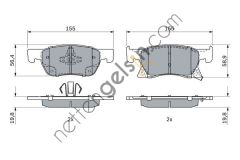 BOSCH 0986424332 FREN BALATASI OPEL ASTRA K (276 MM) ÖN 39103797 OPEL