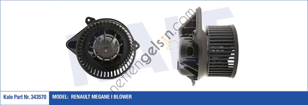 KALE 343570 KALORIFER MOTORU MEGANE I  RENAULT BİNEK KALORİFER MOTORU