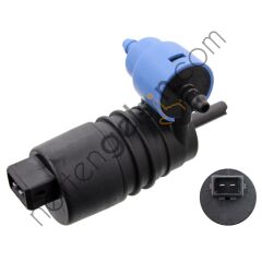 SWAG 40910275 SU FISKIYE MOTORU CIFT CIKIS OPEL ASTRA G 98>10 ASTRA H 04>14 CORSA D 07>14 ZAFIRA B 05>15 MERIVA A 03>10 CORSA C 01>11   OPEL BİNEK SU FISKİYE POMPASI