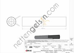 IBRAS 11230 WESTINGHOUSE HORTUMU ORGULU R9 (10x18mm=80cm)  RENAULT BİNEK WESTINGHOUSE HORTUMU