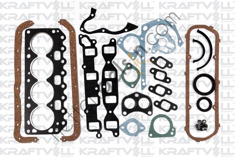 KRAFTVOLL 12010037 MOTOR TAKIM CONTA (KECELI+SUBAP LASTIKLI) S,K,C DAHIL ESCORT IV &sol; V 1,3 BL FIESTA 96>99 FORD KA 1,3 BL  FORD BİNEK MOTOR FULL TAKIM CONTA