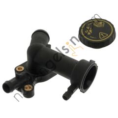 SWAG 11947560 TERMOSTAT MUHAFAZASI   BMW BİNEK TERMOSTAT FLANSI