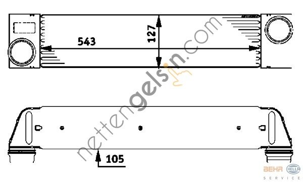 BEHR CI75000P INTERKOL RADYATÖRÜ R. ROVER III 3.0(CI75000P) PML000010 LAND ROVER