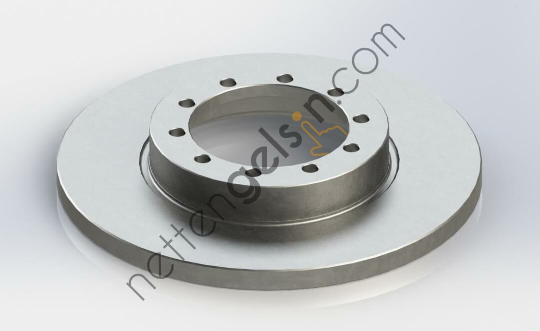KRAFTVOLL 07040324 ARKA FREN AYNASI A.CEKER TRANSIT V347 2,4TDCI 130 140 PS 06>14 3.2 200PS  FORD BİNEK FREN DİSKİ