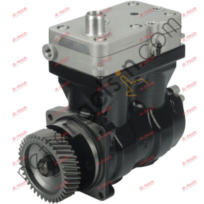 A-TECH 296.01.1000 KOMPLE KOMPRESOR CIFT KAFA BYPASLI MERCEDES AXOR OM906  MERCEDES AĞIR VASITA