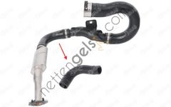 IBRAS 25131 TURBO HORTUMU PLASTIK ve METAL BORU HARIC GIRIS CHEVROLET AVEO 1.3 D. LSF-LDV  OPEL BİNEK TURBO HORTUMU