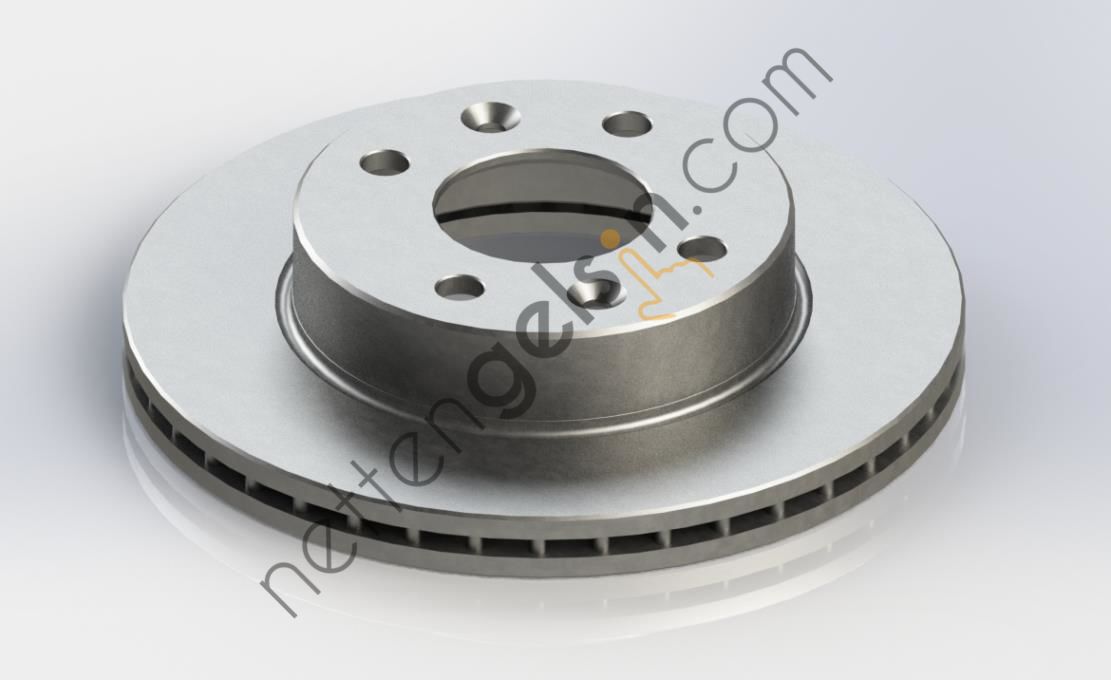 KRAFTVOLL 07040244 ON FREN AYNASI HAVALI LOGAN 1,5 SOLENZO 1,4 / 1,9D (235x20x4DL)  DACIA BİNEK FREN DİSKİ