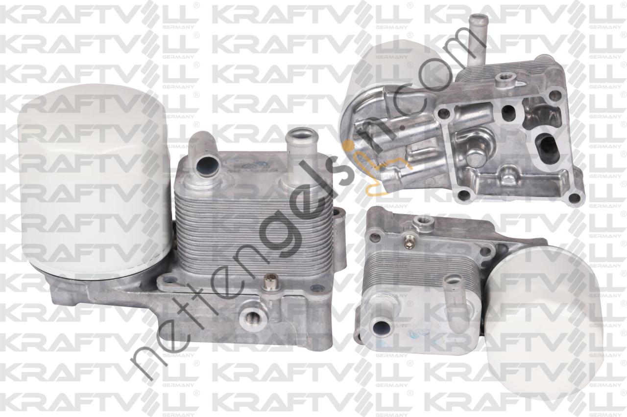 KRAFTVOLL 08090096 YAG SOGUTUCU KOMPLE TRANSIT TOURNEO CONNECT 1.8TDCI 110PS 05>13 FOCUS II 1.8TDCI 05>08  FORD BİNEK MOTOR YAĞ SOĞUTUCU