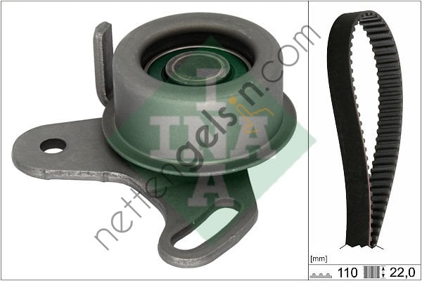 INA 530042810 EKSANTRIK RULMAN KITI (TRIGER SETI) ACCENT 1.3 2000 2006 (YENI KASA) GETZ 1.3 1.4 BENZINLI 2002> 110STP8M220H  HYUNDAI BİNEK TRİGER SETİ