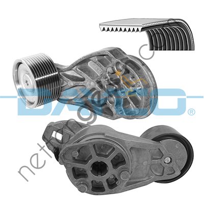 DAYCO KPV078HD KANALLI KAYIS SETI VOLVO FM500 05 FM360 05 FM460 12  VOLVO AĞIR VASITA V KAYIS GERGI SETI