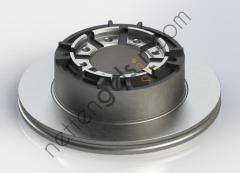 KRAFTVOLL 07040041 ARKA FREN AYNASI IVECO DAILY 5.8 35.10 35.12 49.12 96 99  IVECO HAFİF TİCARİ FREN DİSKİ