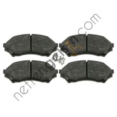 BLUEPRINT ADM54266 FREN BALATA ON MAZDA 323 FAMILIA 1998 2002  MAZDA BİNEK FREN BALATASI