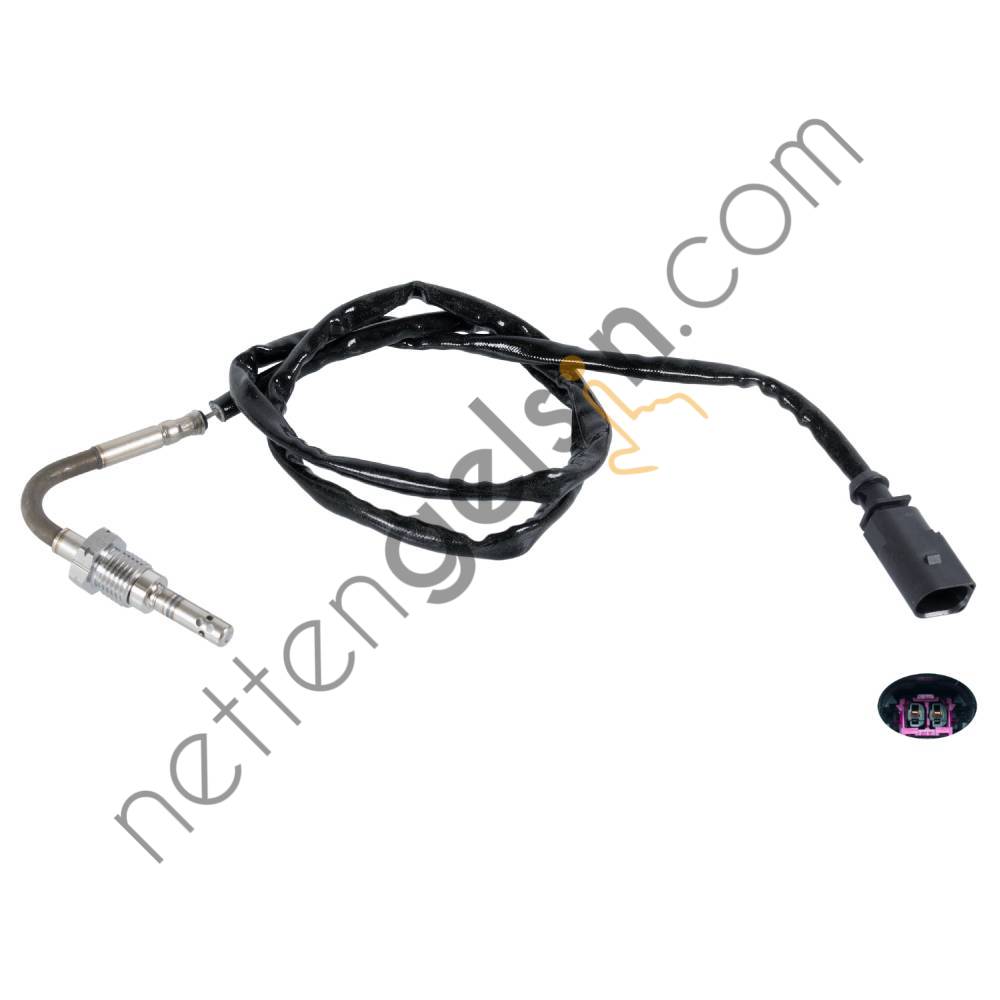 FEBI 170467 EGZOZ SICAKLIKSENSORU TURBO SARJ ONCESI SIYAH BEETLE 12>16 A3 GOLF VI 09>13 JETTA 11>14  VW-AUDI-SEAT-SKODA BİNEK