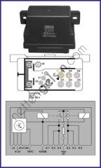 HUCO HC:2502037 RÖLE KIZDIRMA 603 140 300 TD A0125459032 MERCEDES