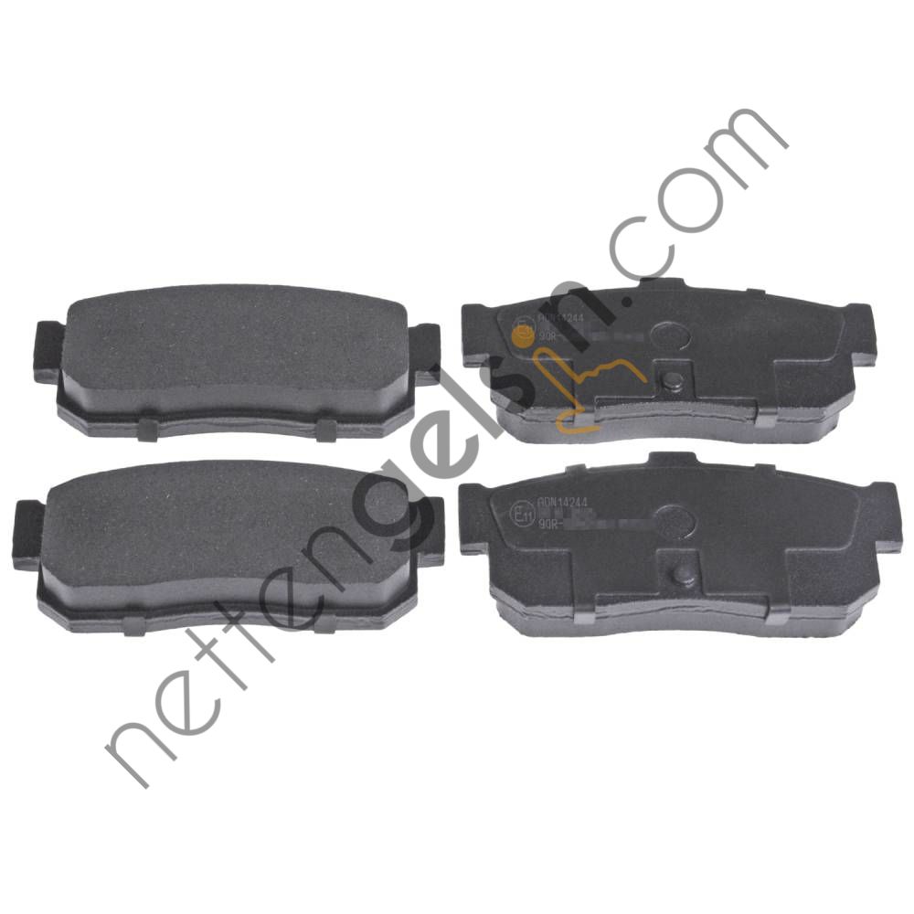 BLUEPRINT ADN14244 FREN BALATASI ARKA NISSAN ALMERA 1995-2000 MAXIMA 2000-2003 (ABS LI ARACLAR ICIN)  NISSAN BİNEK FREN BALATASI