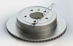 KRAFTVOLL 07040171 ARKA FREN AYNASI HAVALI 303mm CAPTIVA ANTARA 06>  CHEVROLET BİNEK FREN DİSKİ