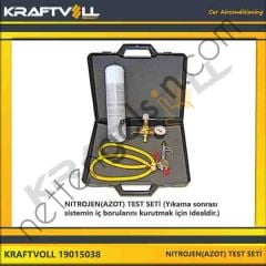 KRAFTVOLL 19015038 NITROJEN(AZOT) TEST SETI (Yikama sonrasi sistemin iç borularini kurutmak için idealdir.)  GENEL BİNEK KLIMA SISTEM ÜRÜNLERI