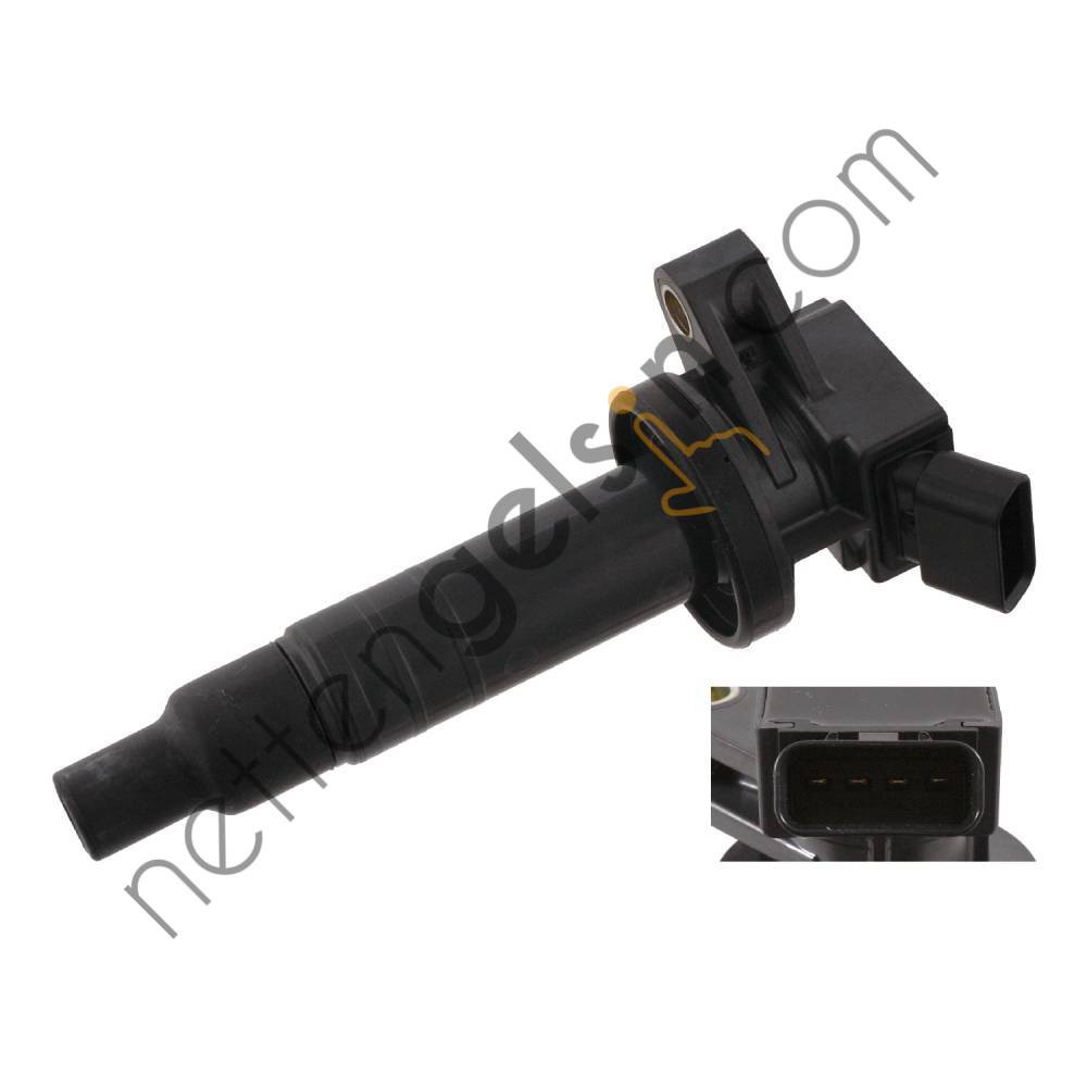 SWAG 81932056 ATESLEME BOBINI COROLLA AVENSIS YARIS RAV4 1,4 VVTI / 1,6 VVTI / 1,8 / 2,0 00> P107 C1 384F 1,0  PEUGEOT-CITROEN BİNEK ATEŞLEME BOBİNİ