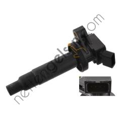 SWAG 81932056 ATESLEME BOBINI COROLLA AVENSIS YARIS RAV4 1,4 VVTI / 1,6 VVTI / 1,8 / 2,0 00> P107 C1 384F 1,0  PEUGEOT-CITROEN BİNEK ATEŞLEME BOBİNİ