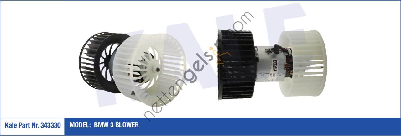 KALE 343330 KALORIFER MOTORU BMW E36 90>99 12V  BMW BİNEK KALORİFER MOTORU
