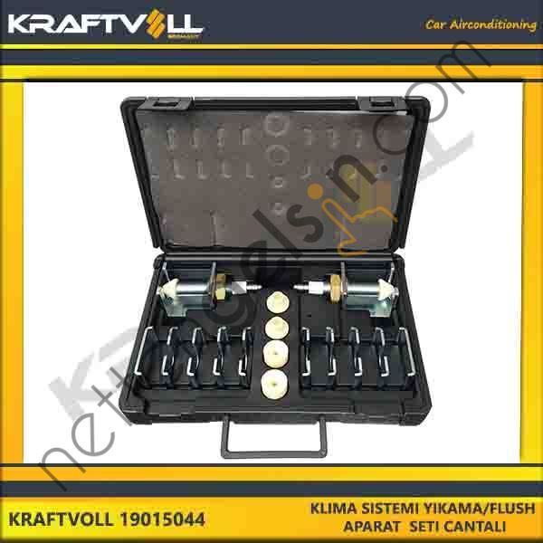KRAFTVOLL 19015044 KLIMA SISTEMI YIKAMA/FLUSH BAGLATI APARAT SETI ÇANTALI  GENEL BİNEK KLIMA SISTEM ÜRÜNLERI