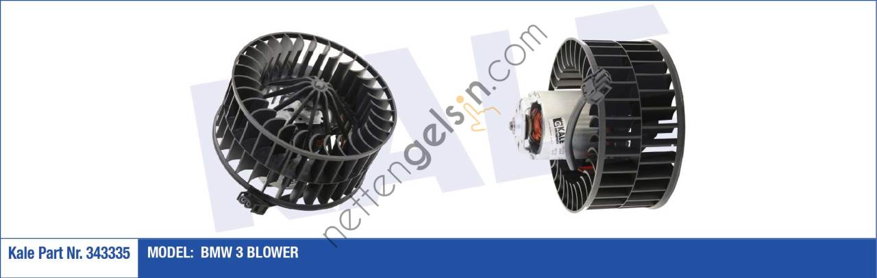 KALE 343335 KALORIFER MOTORU BMW E36 12V KLIMASIZ  BMW BİNEK KALORİFER MOTORU