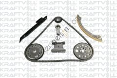 KRAFTVOLL 12100093 EKSANTRIK ZINCIR SETI VECTRA C 2,0 16V TURBO Z20NET  OPEL BİNEK MOTOR ZINCIR SETI