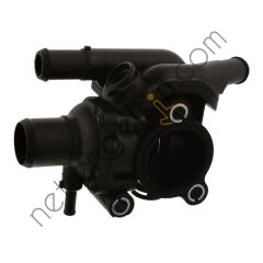 FEBI 45220 TERMOSTAT GOVDESI FOCUS 98>05 ESCORT 90>01 MONDEO 92>00 1,6  FORD BİNEK TERMOSTAT