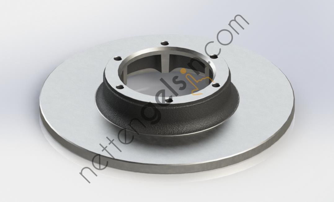 KRAFTVOLL 07040030 ON FREN AYNASI R12 1,3 1,4 (1980 )  RENAULT BİNEK FREN DİSKİ