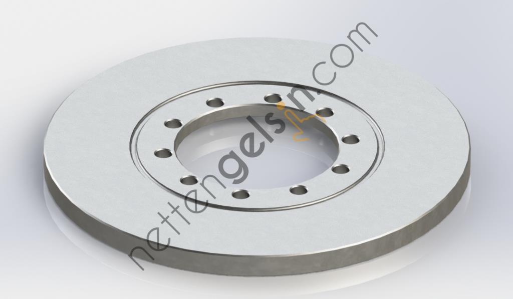 KRAFTVOLL 07040029 ARKA FREN DISK AYNASI TRANSIT V347 2,2TDCI / 2,4TDCI / 3,2TDCI 06>14 A,CEKER+ABSLI  FORD BİNEK FREN DİSKİ