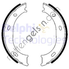 DELPHI LS1905 ARKA FREN PABUCLU BALATA LT 28 35 46 SPRINTER 901 902 903 904 95>06  MERCEDES BİNEK FREN BALATASI