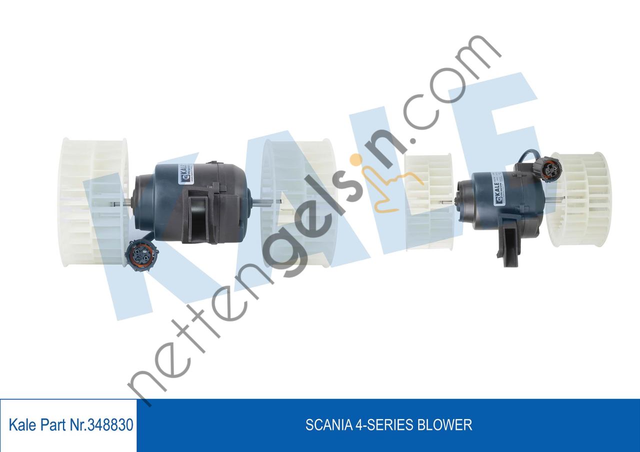 KALE 348830 KALORIFER MOTORU KOMPLE SCANIA 4-SERI 94-114-124-144 96>08 164 00>08  SCANIA AĞIR VASITA KALORİFER MOTORU