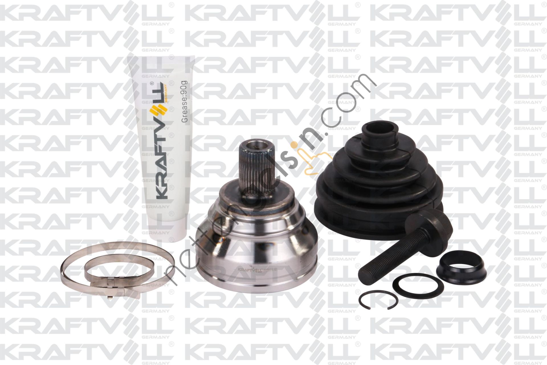 KRAFTVOLL 01020017 AKS KAFASI DIS CADDY TOURAN 04>15 CC 12>17 GOLF V VI ALTEA OCTAVIA 04>13 JETTA PASSAT LEON 06>14 TIGUAN 08>18 1.6 1.8 1.9 2.0 BJB BZB CBAA CAYD  VW-AUDI-SEAT-SKODA BİNEK AKS KAFASI