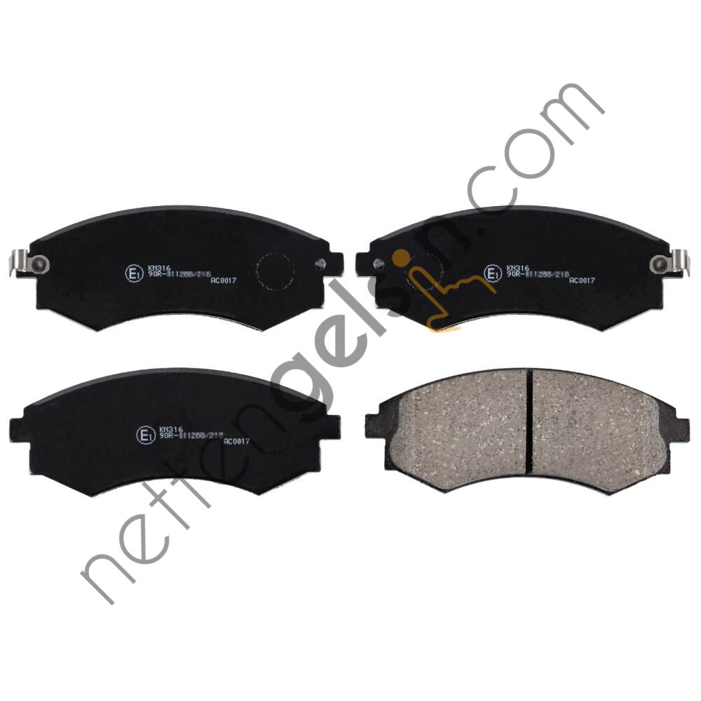 BLUEPRINT ADG04233 ON FREN BALATASI ELANTRA 01 03 SONATA 98 01  HYUNDAI BİNEK FREN BALATASI