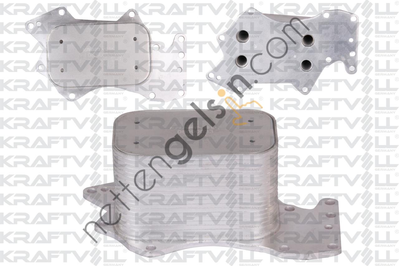 KRAFTVOLL 08090033 YAG SOGUTUCU A4 A6 2.7 TDI A8 QUATTRO 3.0 TDI  VW-AUDI-SEAT-SKODA BİNEK MOTOR YAĞ SOĞUTUCU