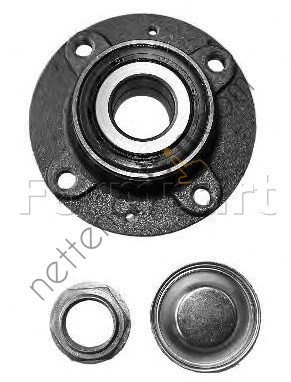 FORMPART 13498002&sol;K ARKA TEKER RULMANI PARTNER BERLINGO (97 08) XSARA II XSARA PICASSO ABSSIZ OLCU: (G: 59xI,C: 32xD,C:129  PEUGEOT-CITROEN BİNEK TEKER PORYASI