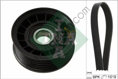 INA 529023210 ALTERNATOR KANALLI KAYIS C MAX 10 /> B MAX 13 />1,4 16V / 1,6 16V FIESTA FUSION  FORD BİNEK KANALLI V KAYIŞ