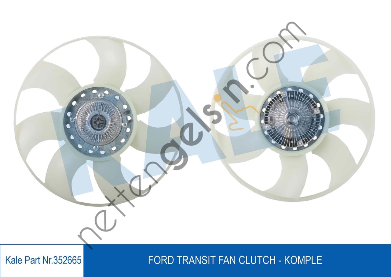 KALE 352665 SOGUTMA FANI TRANSIT 2.4 TD / DI / TDE 00> 06 (KOMPLE)  FORD BİNEK