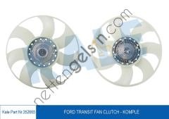 KALE 352665 SOGUTMA FANI TRANSIT 2.4 TD / DI / TDE 00> 06 (KOMPLE)  FORD BİNEK