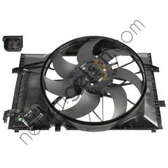 SWAG 10107457 RADYATOR FANI (KOMPLE) W203 00>07 CL203 02>08 S203 01>07 C209 02>09 A209 03>10 R171 04>11  MERCEDES BİNEK FAN MOTORU