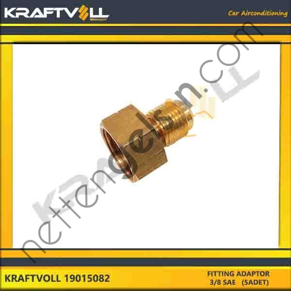 KRAFTVOLL 19015082 FITTING ADAPTOR 3/8 SAE (5ADET)  GENEL BİNEK KLIMA SISTEM ÜRÜNLERI