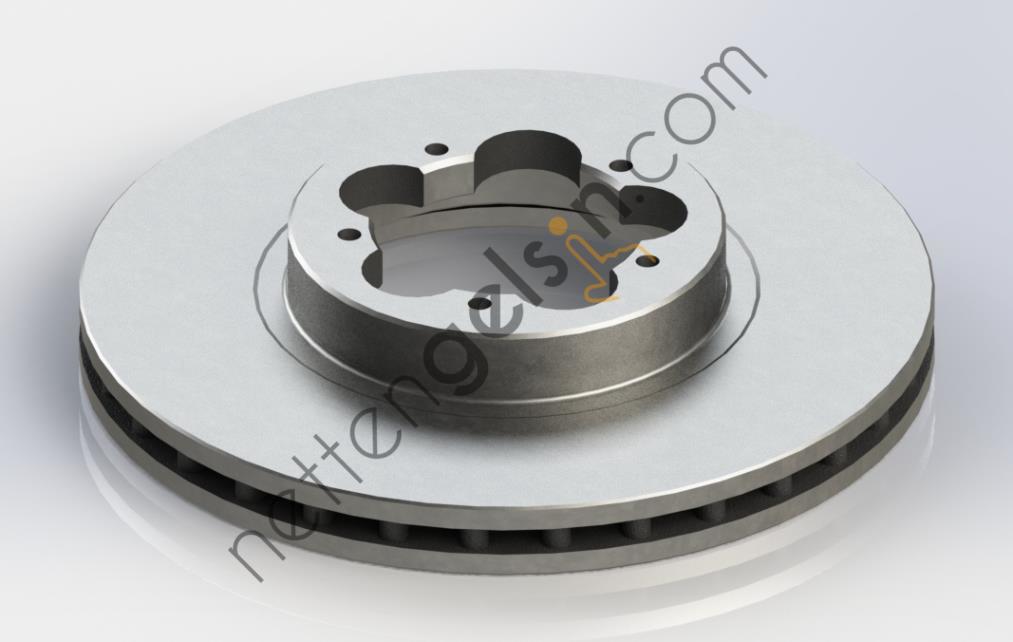 KRAFTVOLL 07040018 ON FREN DISK AYNA TRANSIT V347 2,2TDCI / 2,4TDCI / 3,2TDCI 06 /> A,CEKER OLCU: (300 * 28)  FORD BİNEK FREN DİSKİ