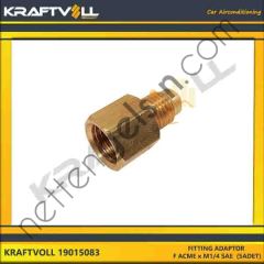 KRAFTVOLL 19015083 FITTING ADAPTOR F ACME x M1/4 SAE (5ADET)  GENEL BİNEK KLIMA SISTEM ÜRÜNLERI