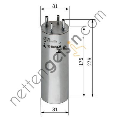 BOSCH 0450906467 YAKIT FILTRESI (MAZOT) TRANSPORTER T5 T6 1.9 / 2.0TDI / BITDI TOUAREG 2.5TDI AXB AXC AXD AXE BAC BLJ BLK BNZ BPC BPD BPE BRR BRS CAAA CAAB CAAC CAAD CAAE CCHA CCHB CFCA 03>16  VW-AUDI-SEAT-SKODA BİNEK YAKIT FİLTRESİ
