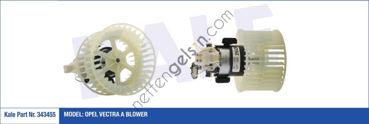 KALE 343455 KALORIFER MOTORU OPEL VECTRA A 12V  OPEL BİNEK KALORİFER MOTORU