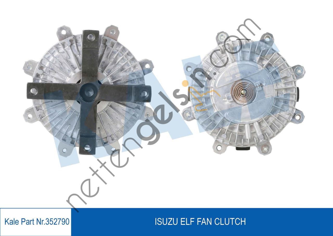 KALE 352790 FAN TERMIGI NPR66 4,3 96KW 4HF1  ISUZU HAFİF TİCARİ FAN TERMİĞİ