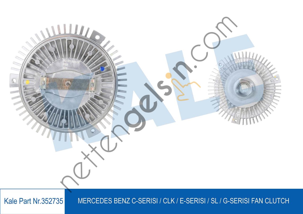 KALE 352735 FAN TERMIGI W202 97>00 S202 97>01 W210 96>02 S210 96>03  MERCEDES BİNEK FAN TERMİĞİ
